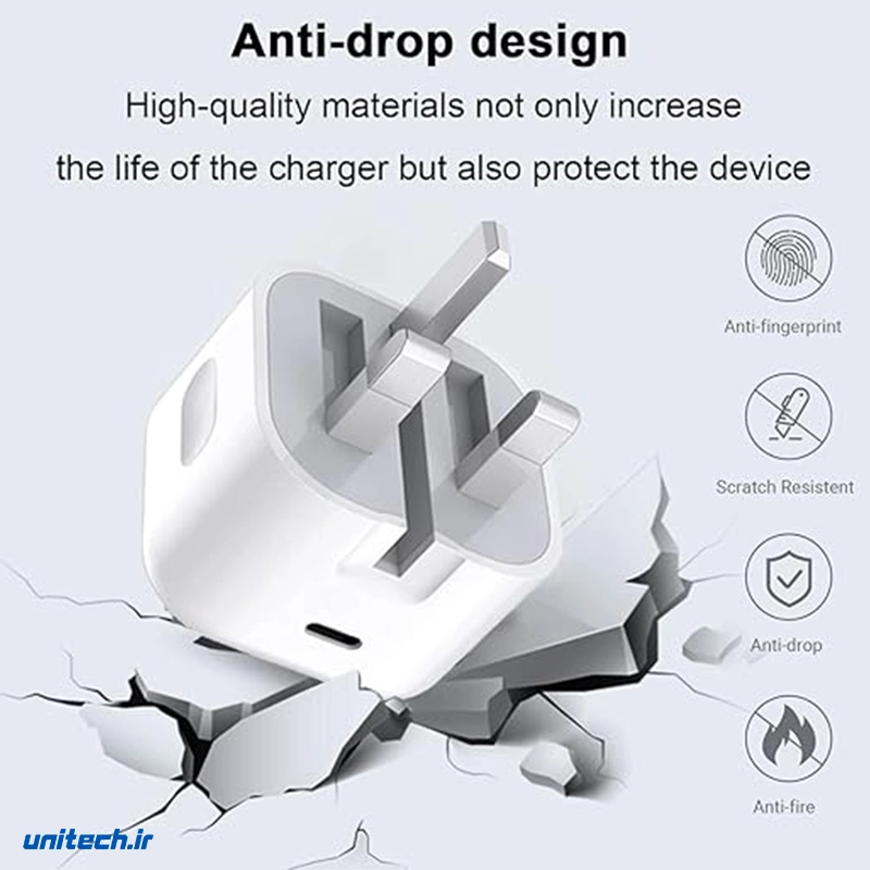 شارژر دیواری 20 وات اپل مدل BA (4)